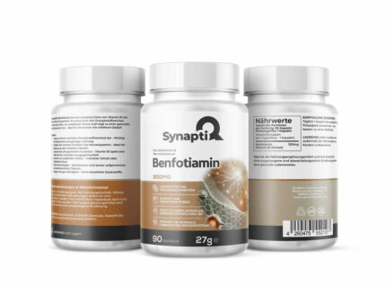 SynaptiQ® Benfotiamin – Zellschutz & Nervenbalance 300 mg
