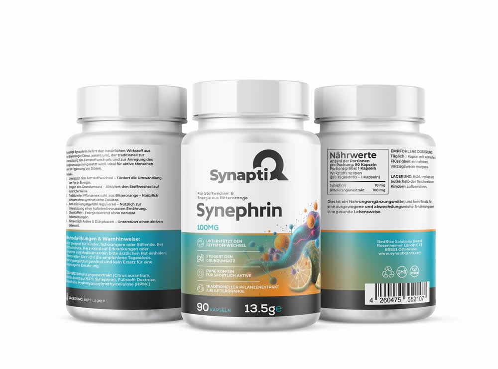SynaptiQ® Synephrin – Stoffwechsel & Energie aus Bitterorange