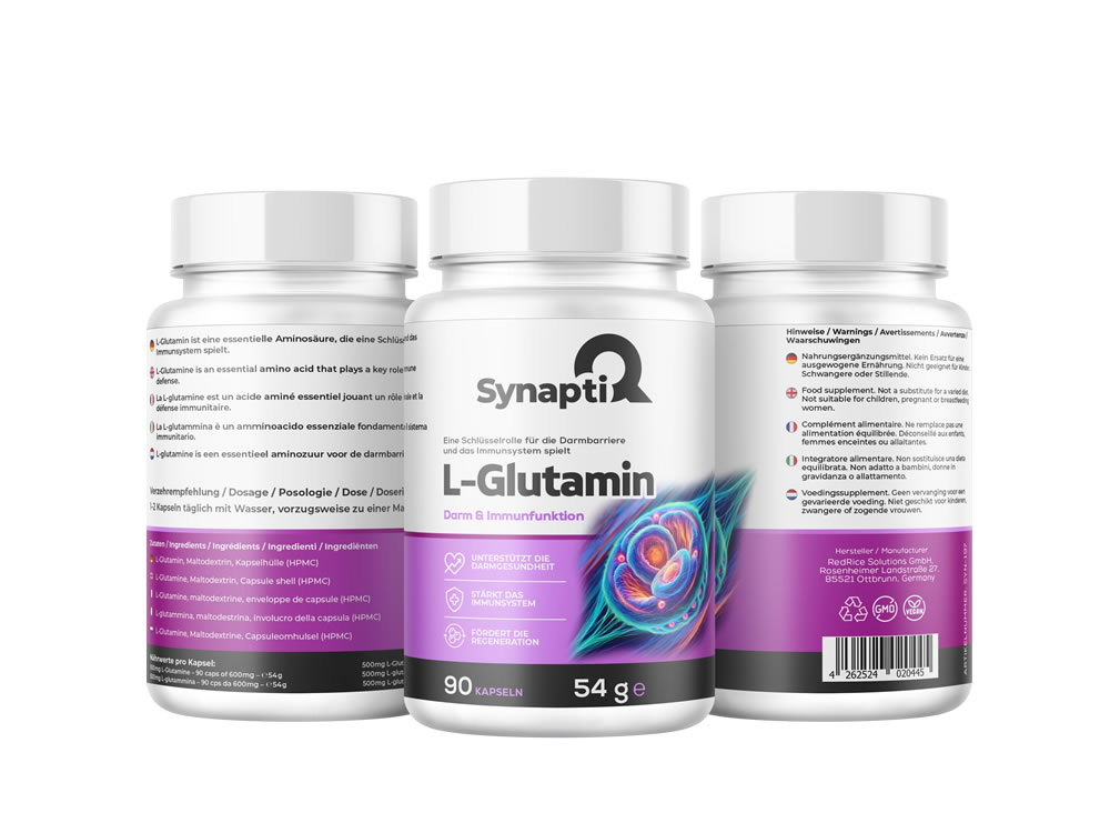 SynaptiQ®- L-Glutamin – Darm & Immunfunktion